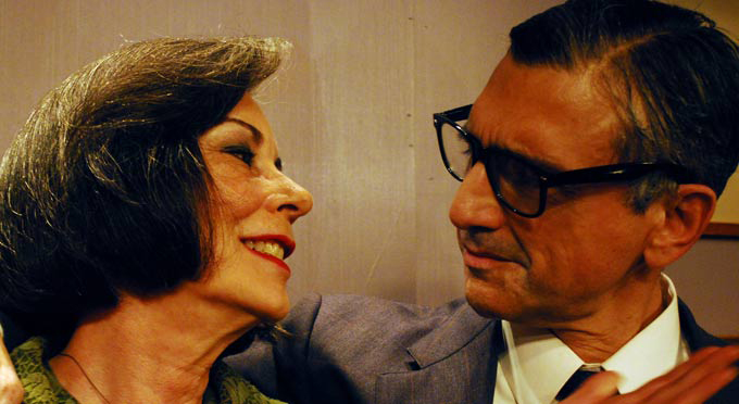 Vicky Welsh Bragg and Verne Hendrick in Who's Afraid of Virginia Woolf.