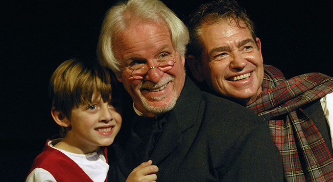Jim McCullough, Eli Wilson, and Todd Taylor in Charles Dickens' A Christmas Carol